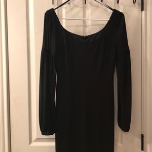 David Meister classic black dress